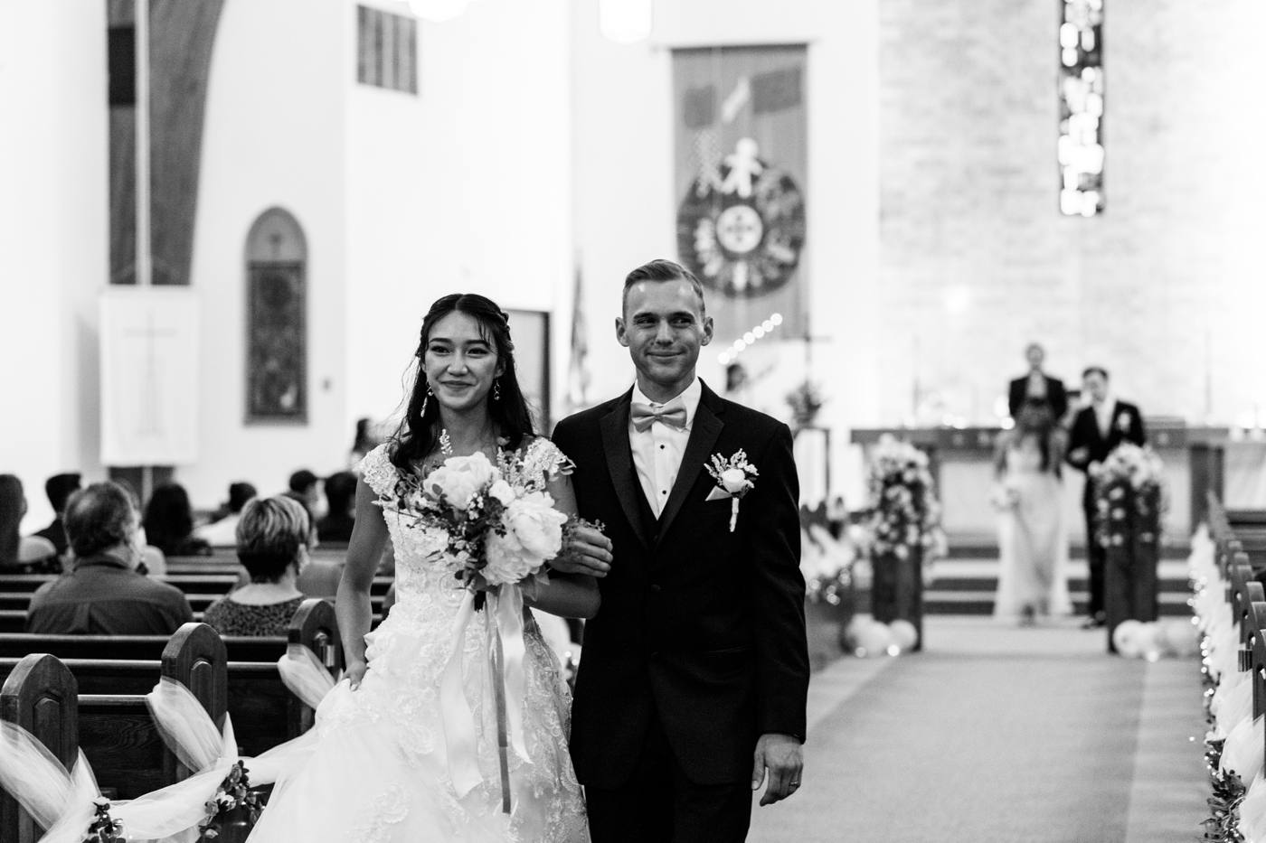  Wedding ceremony at Mount Calvary Lutheran Church