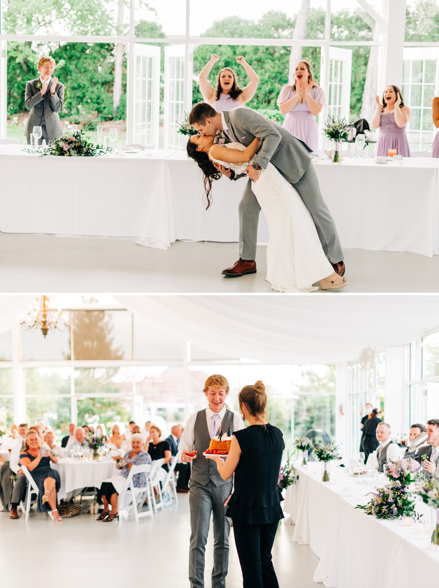 Wedding reception at the Ritz Charles Garden Pavillion