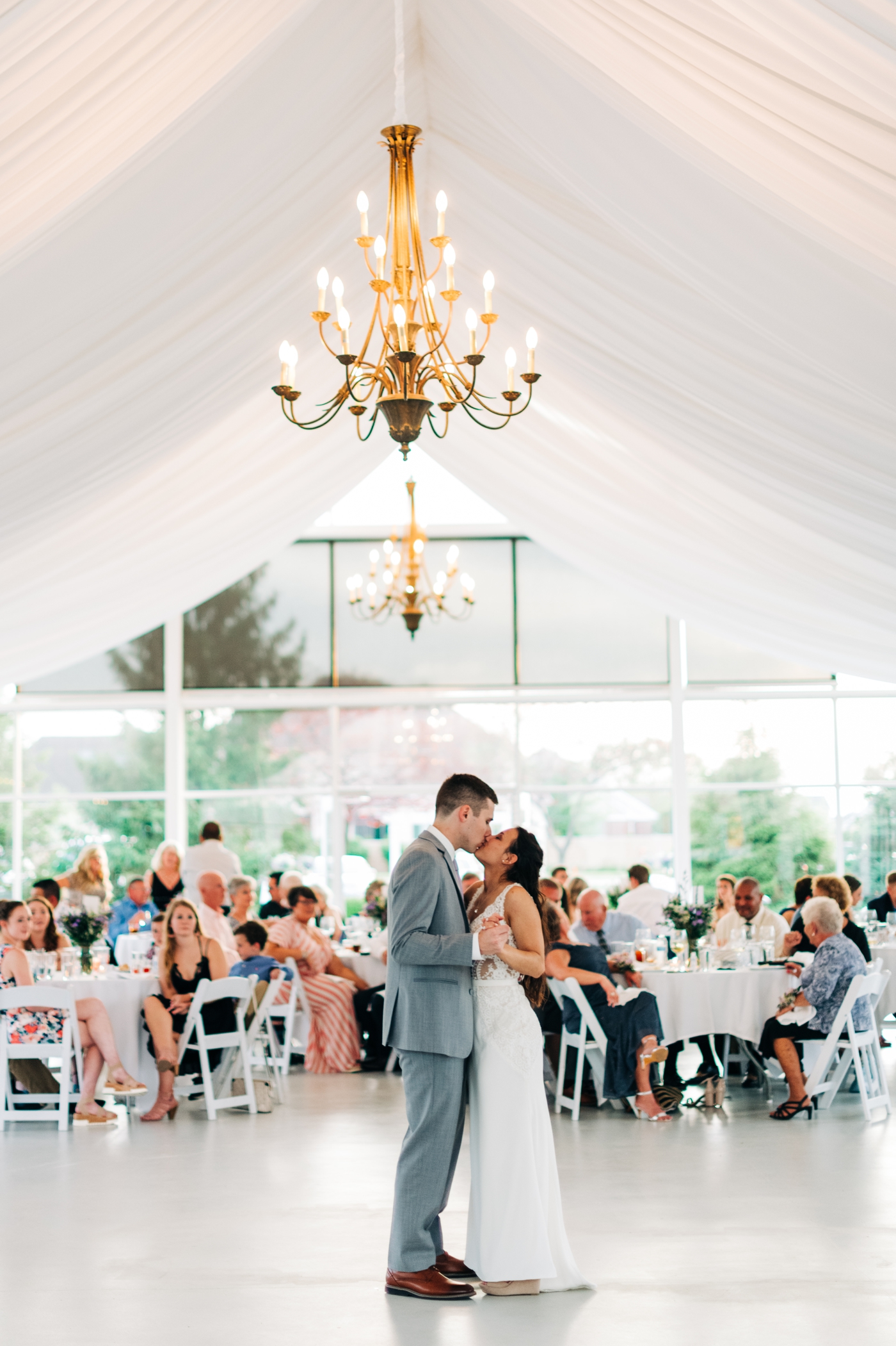 First Dance | Wedding reception at the Ritz Charles Garden Pavillion