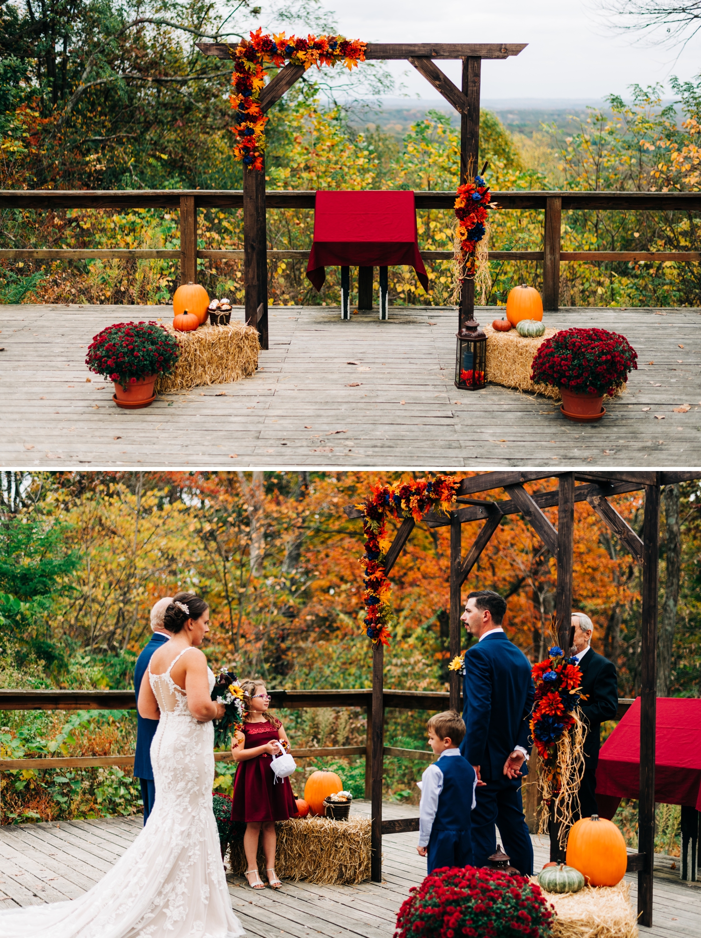 Planning a fall wedding at Brown County State Park