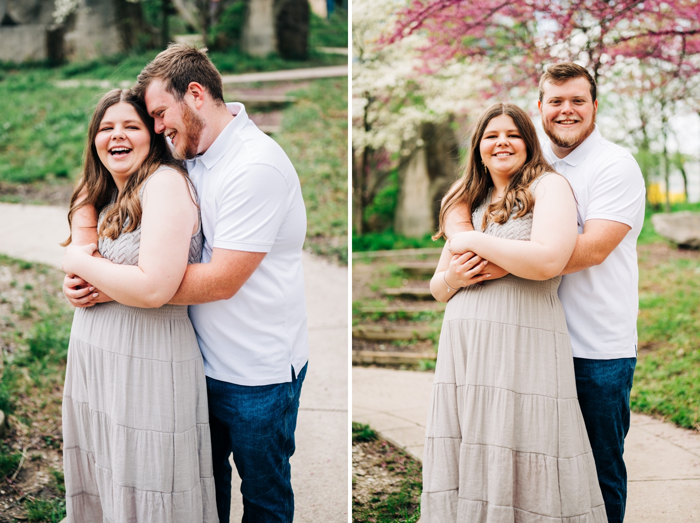 Engagement session at White River State Park