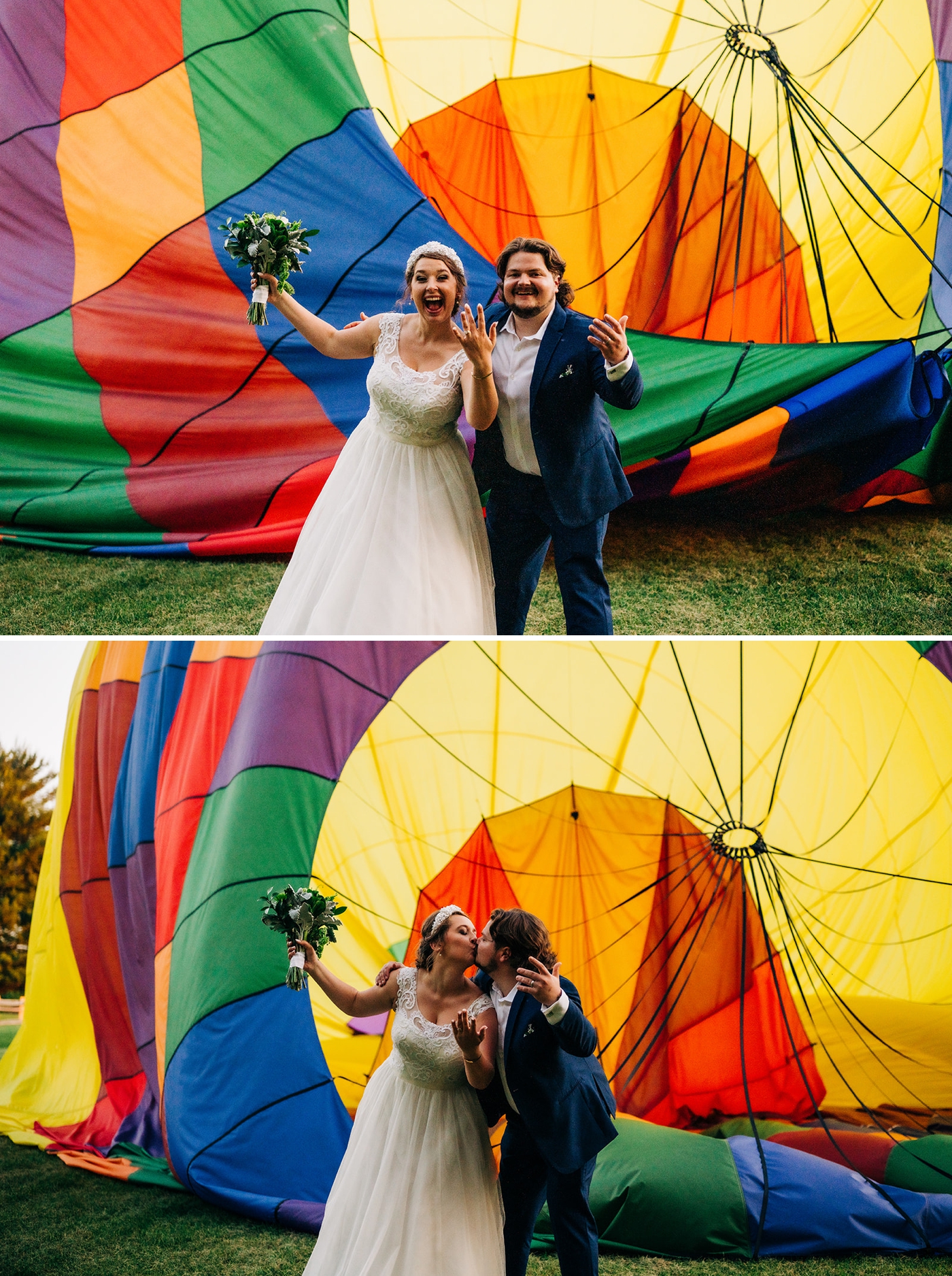 Hot Air Balloon Wedding