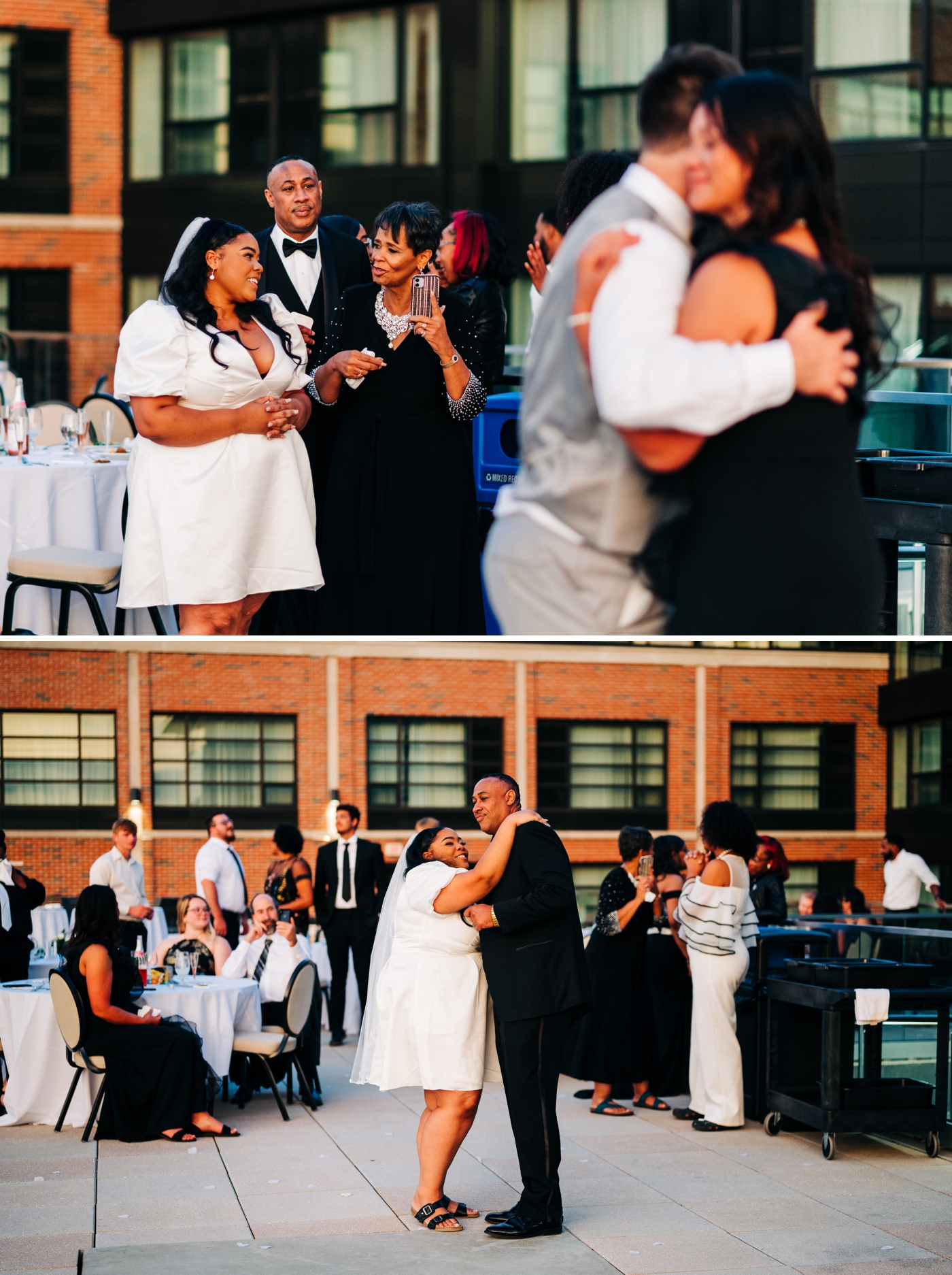 First dances with bride and groom at The Graduate