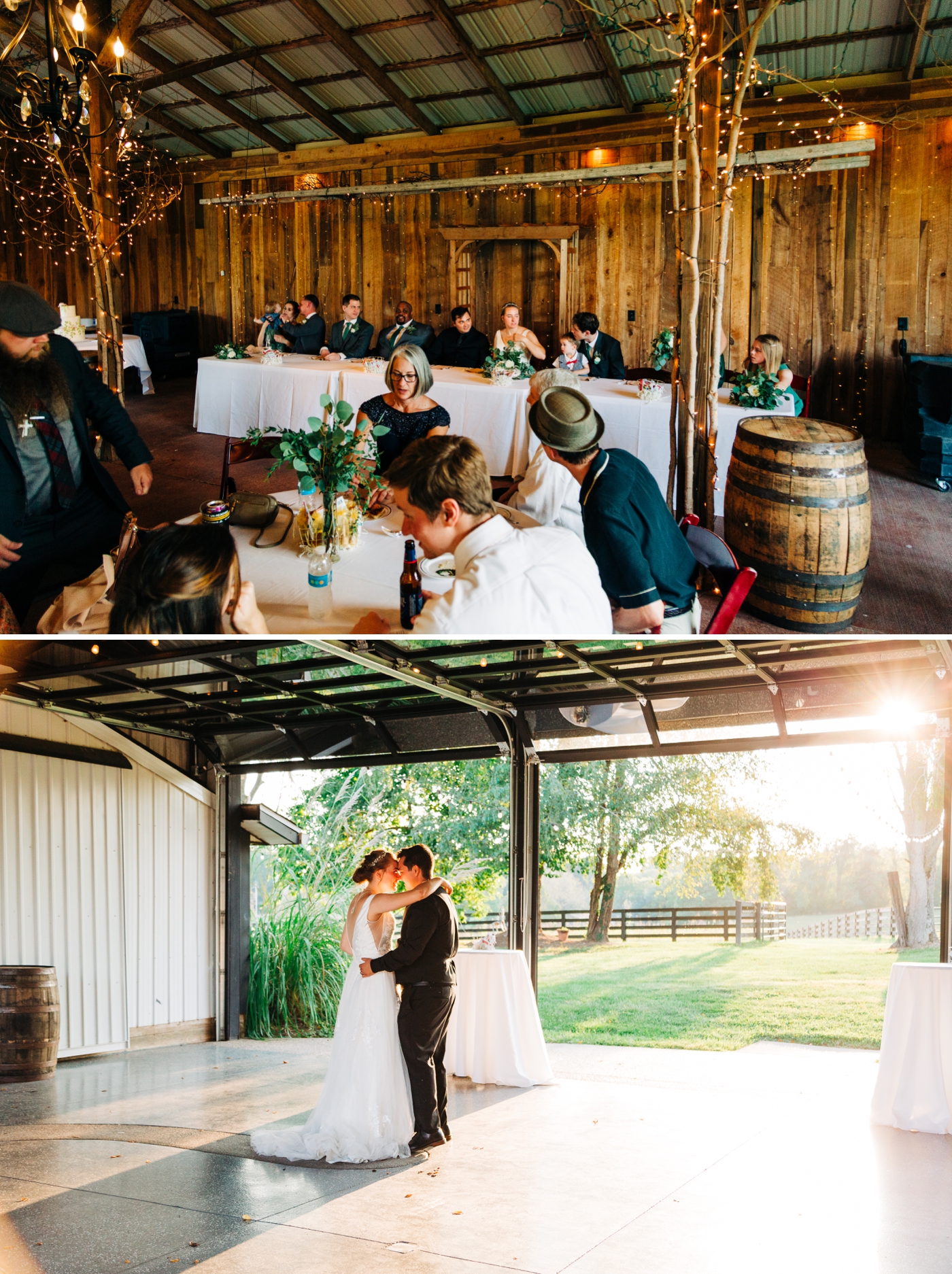 Wedding venue spaces at Sycamore Farm in Bloomington