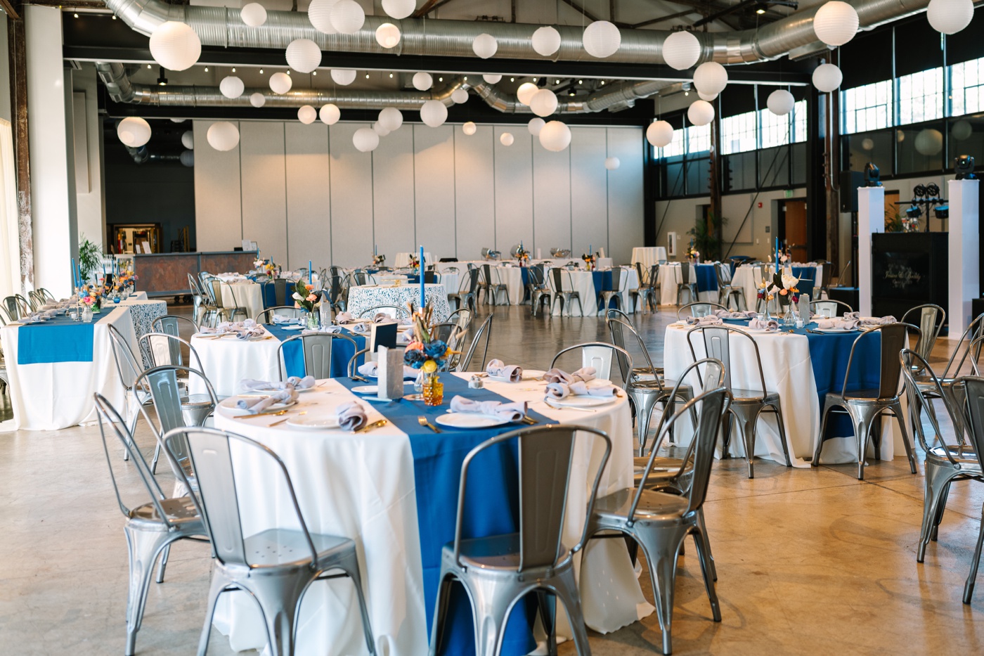 Wedding reception at the Woolery Mill in Bloomington, IN