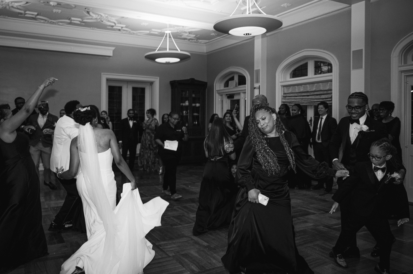 Wedding reception at Laurel Hall