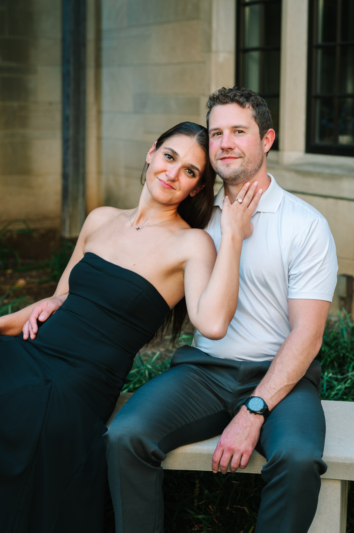 Indiana University engagement photos