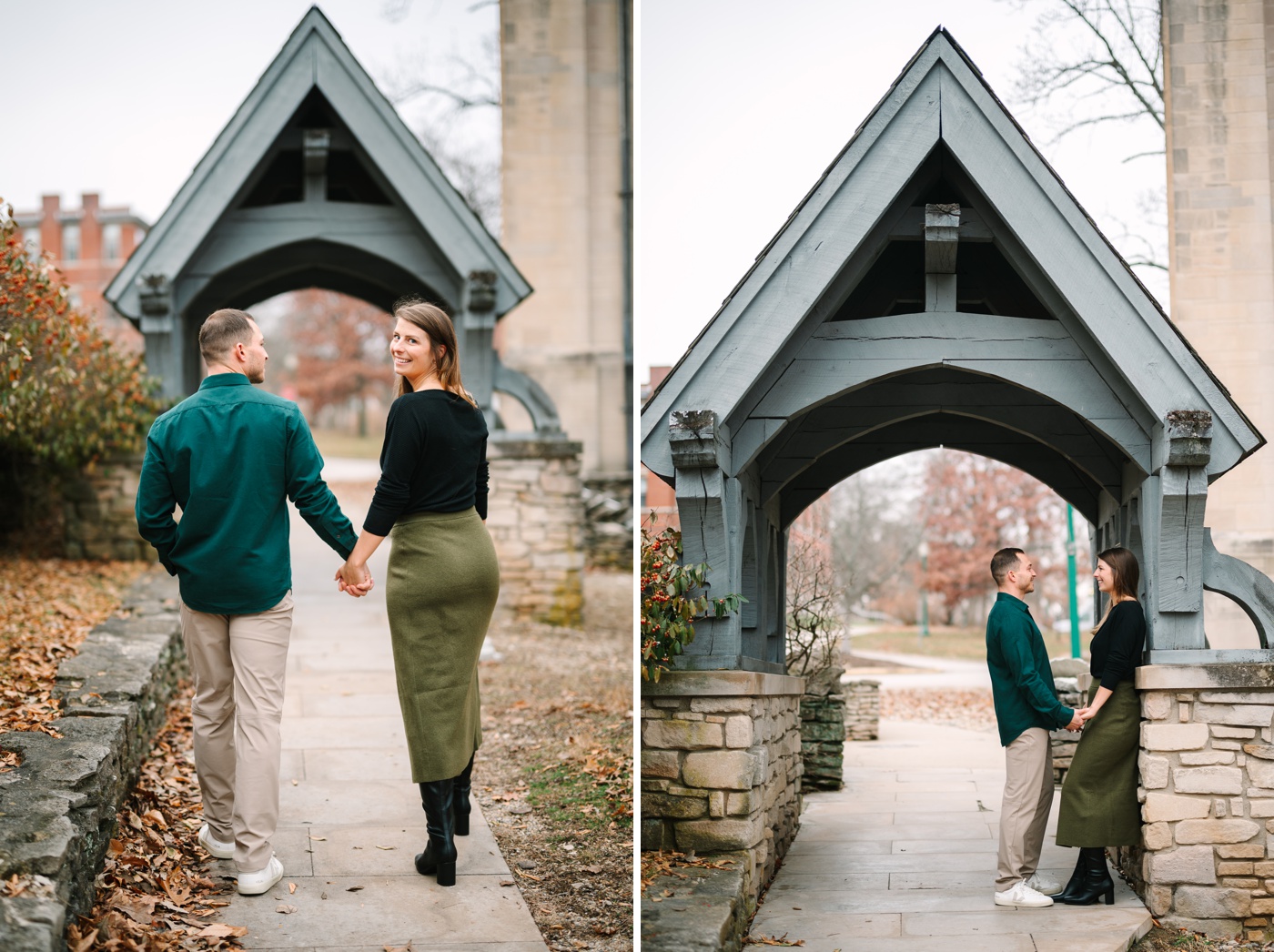 Bloomington engagement photography by Mika LH