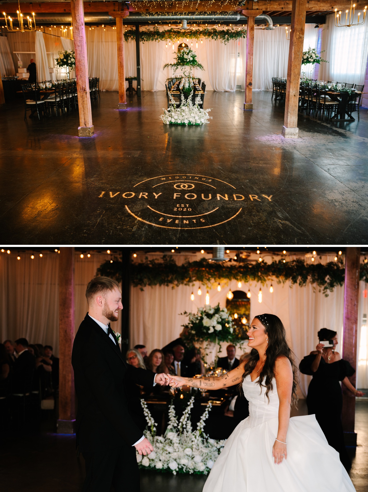 Micro wedding at Ivory Foundry, Indianapolis, IN