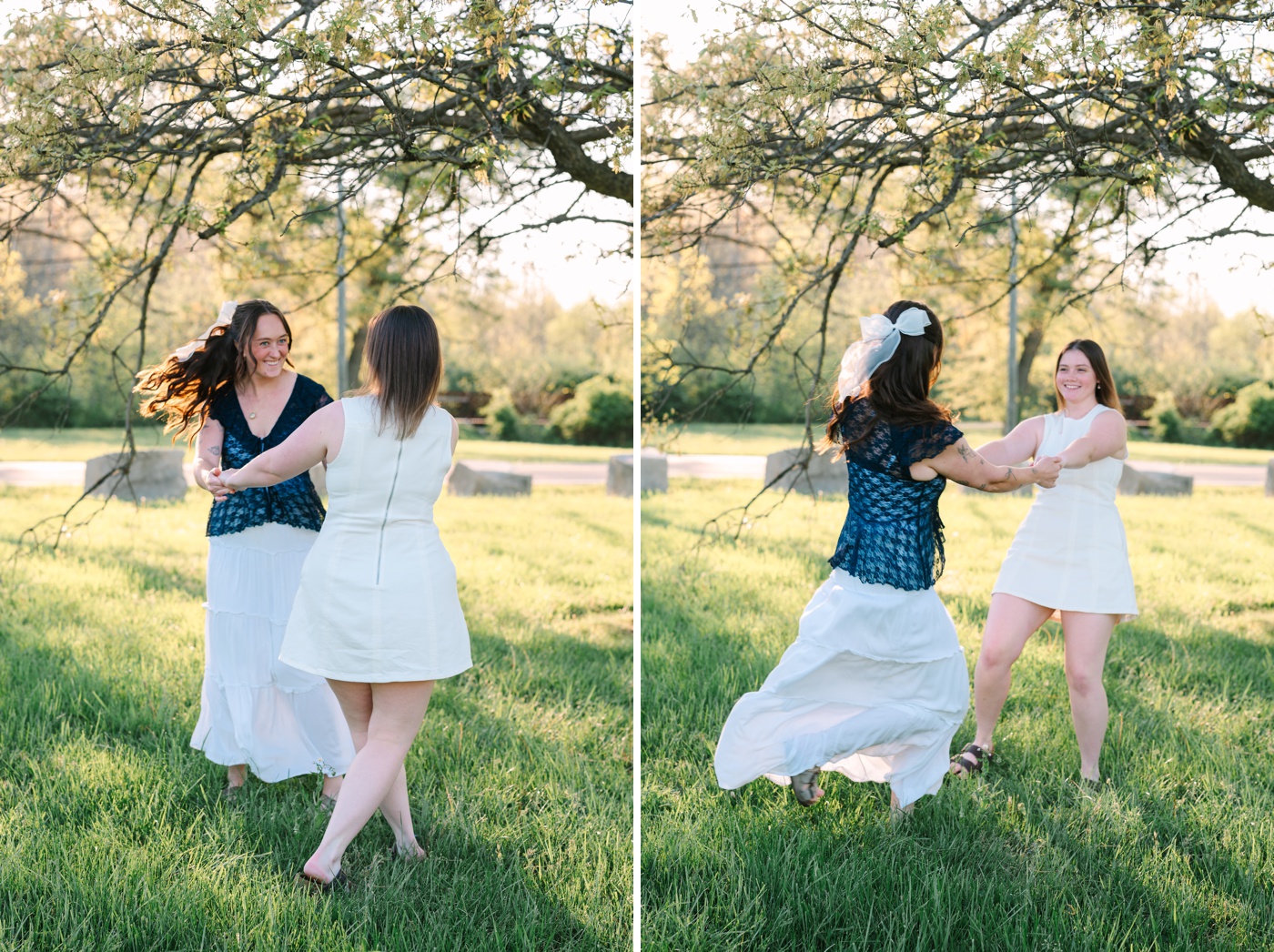 Bloomington engagement session at Griffy Lake