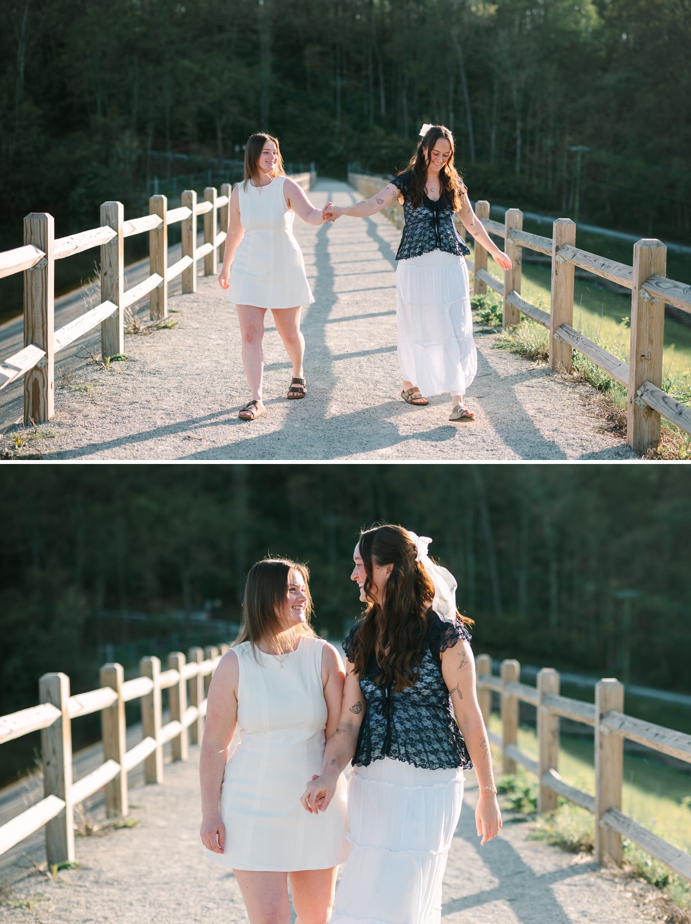 Bloomington engagement session at Griffy Lake
