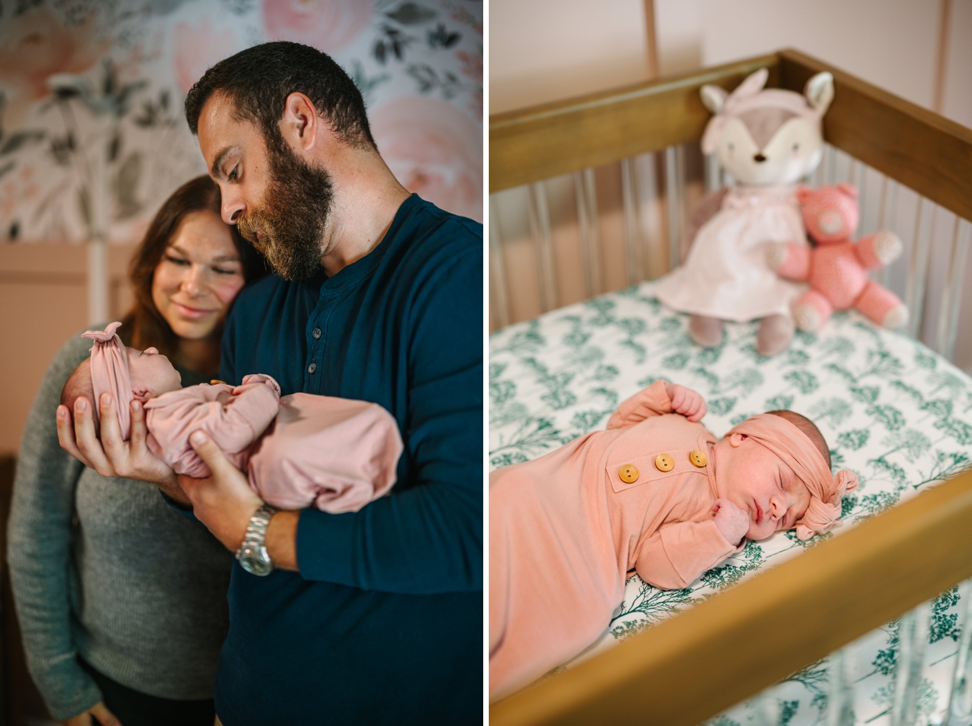 At-home newborn session in Indianapolis, IN