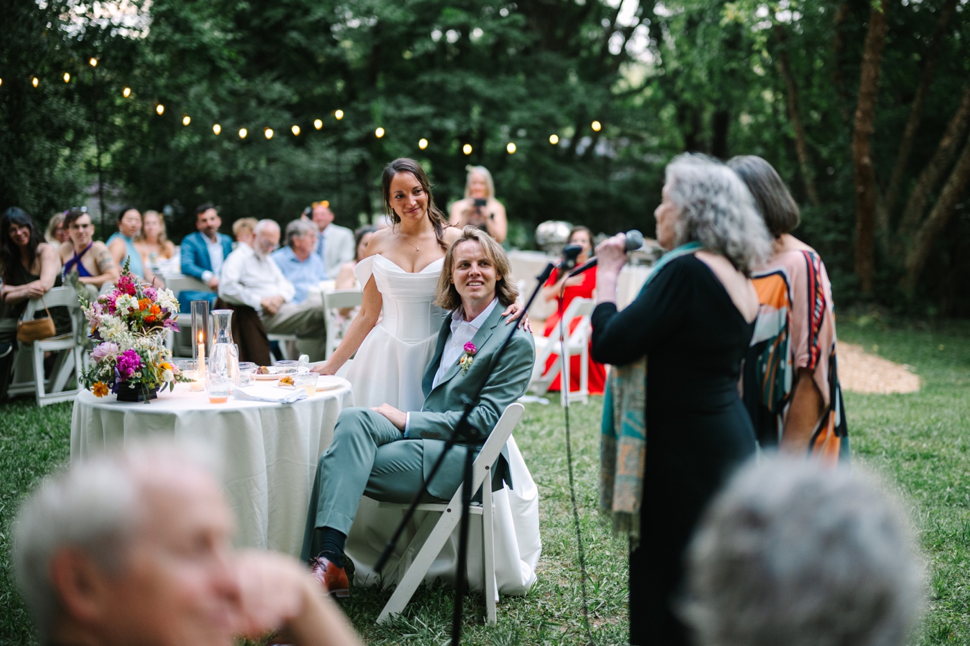 Bloomington, Indiana spring wedding at a private residence