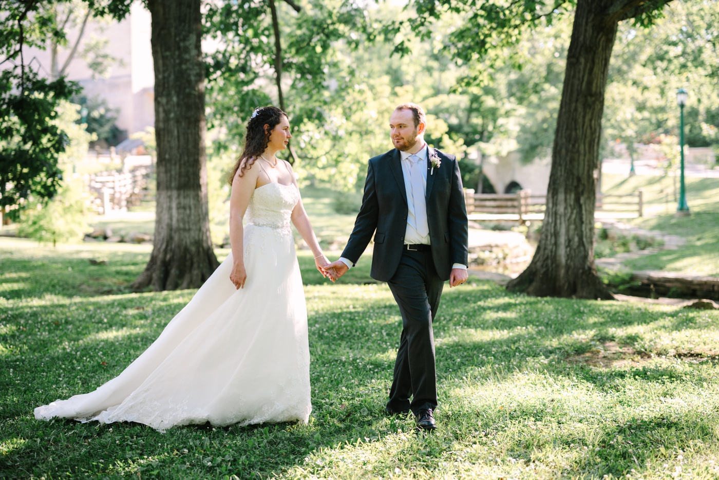 Couple portraits on the IU campus