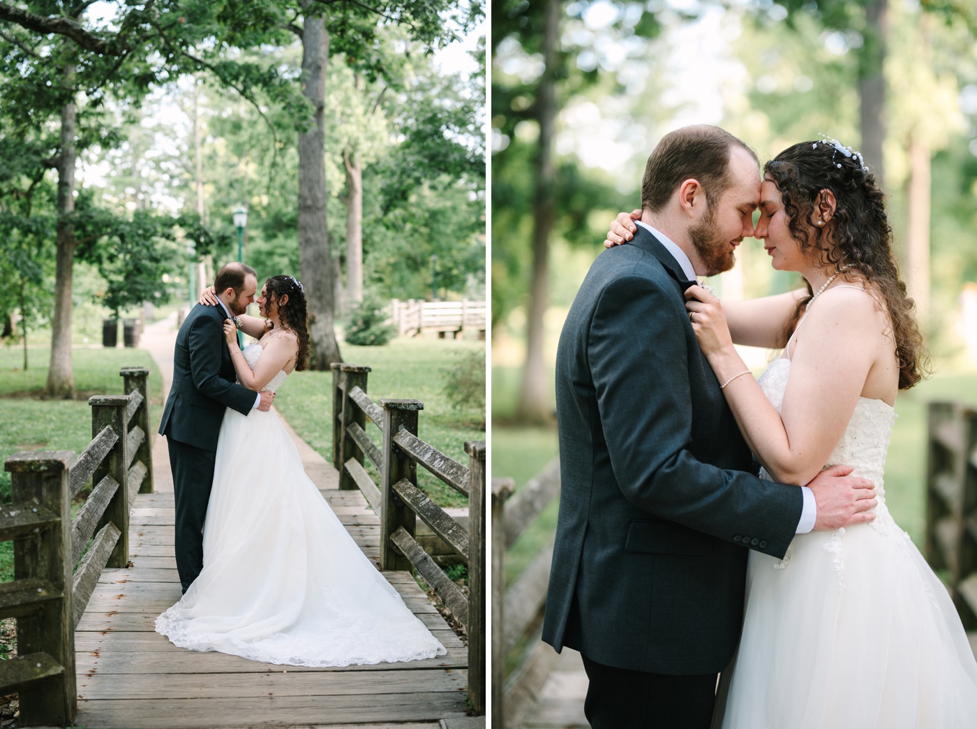 Intimate Bloomington wedding with IU campus portraits