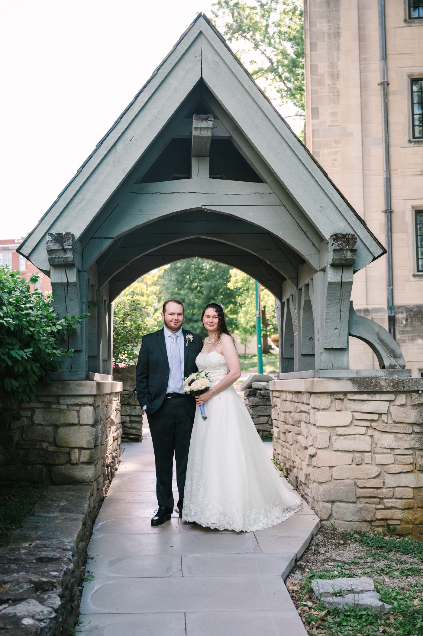 Couple portraits on the IU campus